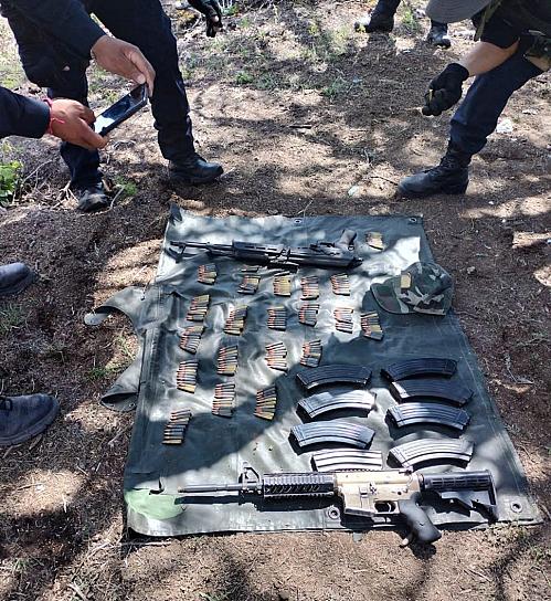 DESMANTELAN CAMPAMENTO UTILIZADO POR GRUPO DELINCUENCIAL EN TEPETONGO 