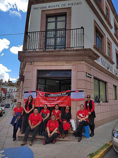 DESPEDIRÁ NACIONAL MONTE DE PIEDAD A SINDICALIZADOS TRAS PARO DE LABORES