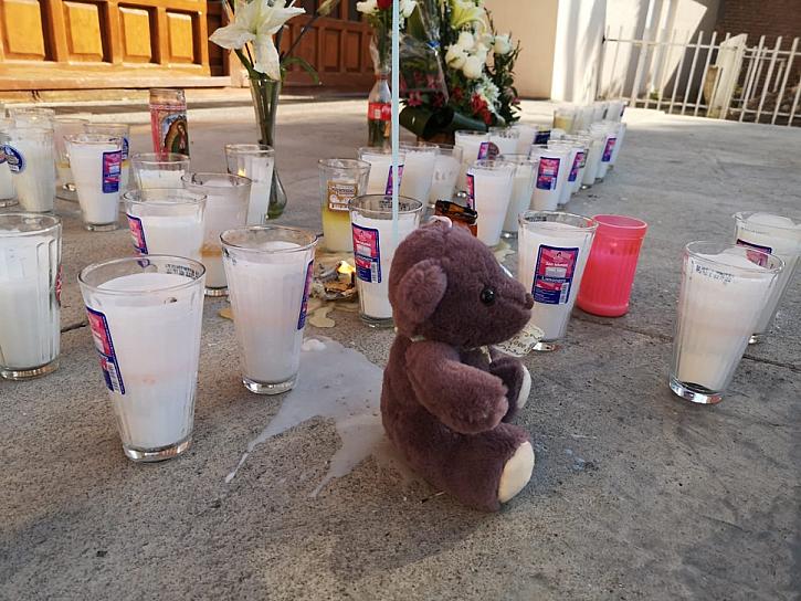 DESPIDEN AL PEQUEÑO CALEB EN FRESNILLO