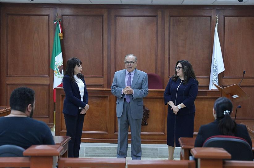 DESPIDEN CON HONORES A LA MAGISTRADA JULIETA MARTÍNEZ VILLALPANDO