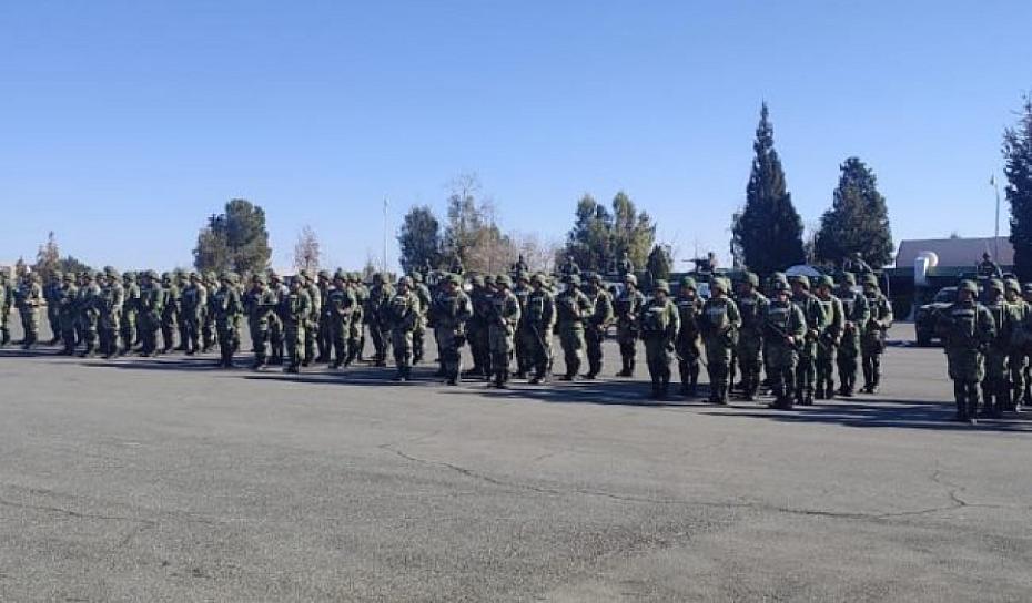 DESPLIEGAN 210 ELEMENTOS MILITARES EN CINCO MUNICIPIOS DEL ESTADO