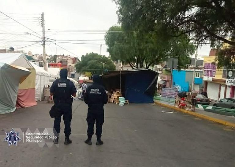 DESPLIEGAN OPERATIVO DE SEGURIDAD EN PANTEONES DE LA CAPITAL 