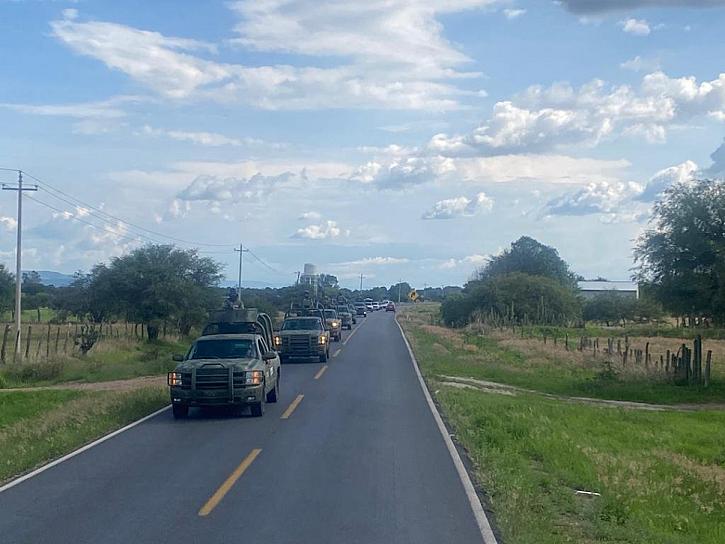 DESPLIEGA SEDENA TROPAS DE GUADALAJARA PARA REFORZAR SEGURIDAD EN ZACATECAS