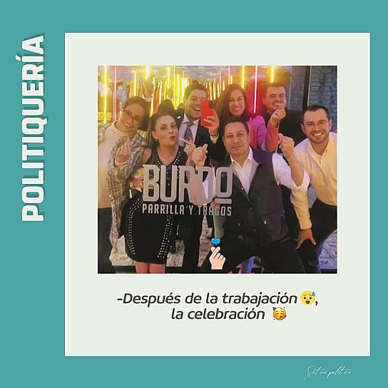 -Después de la trabajación 😰, la celebración 🥳