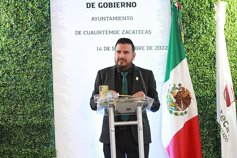 DESTACA ALCALDE DE CUAUHTÉMOC ENTREGA DE APOYOS SOCIALES EN PRIMER INFORME 