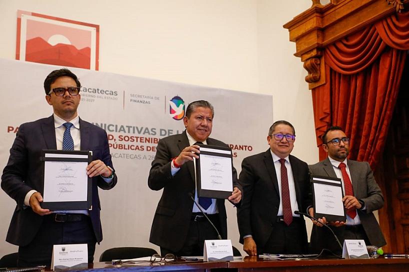 DESTACA DAVID MONREAL AVANCES EN ESTABILIDAD FINANCIERA Y COMBATE A LA CORRUPCIÓN