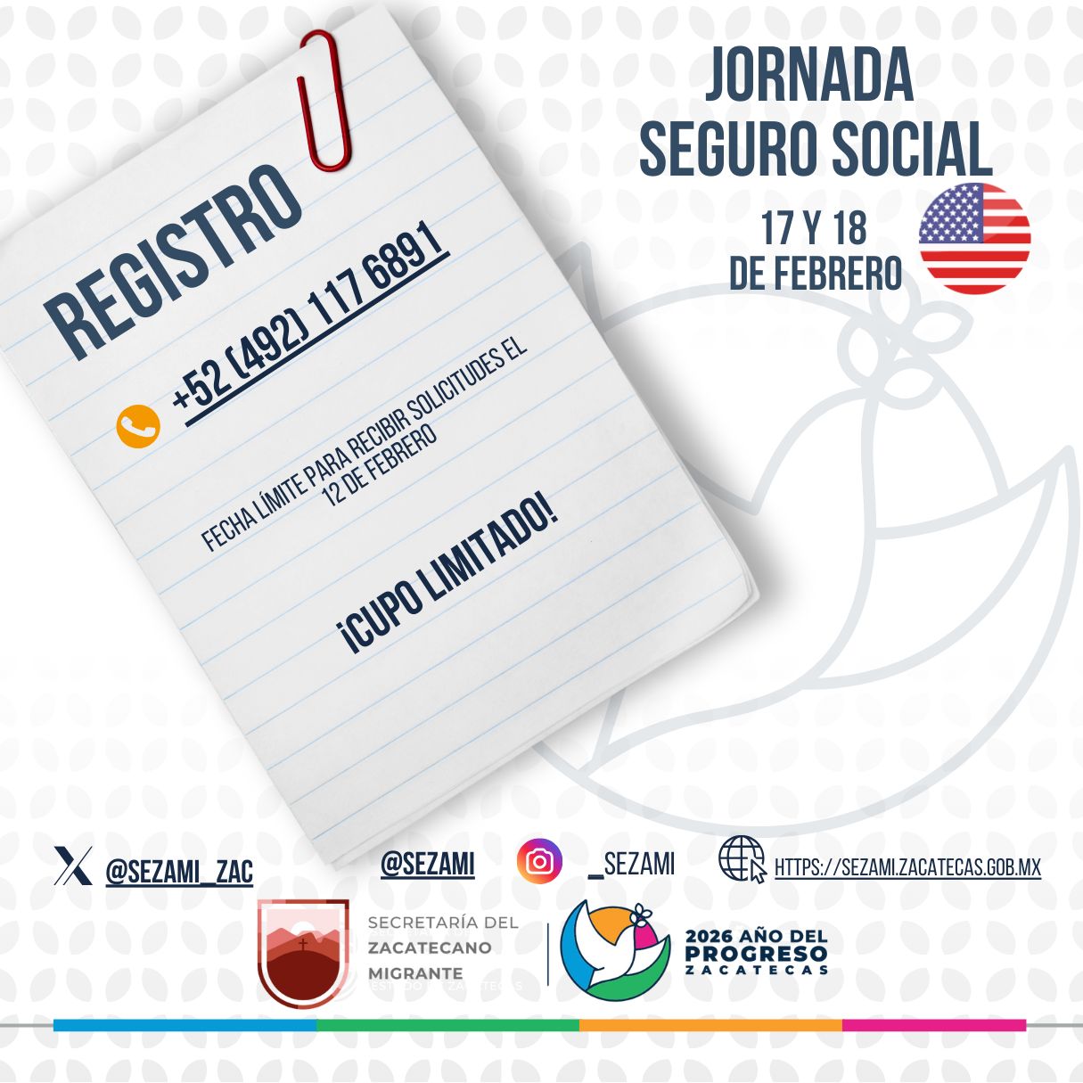 REALIZA GOBIERNO JORNADAS DEL PROGRESO PARA MIGRANTES