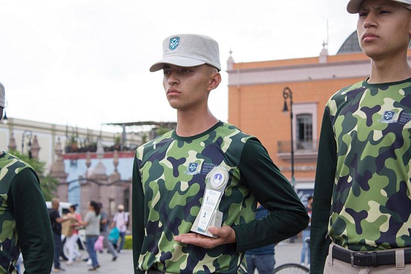 DESTACAN ZACATECANOS EN ENCUENTRO NACIONAL DEL BACHILLERATO GENERAL MILITARIZADO