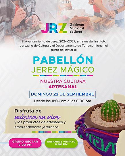 INVITAN A PABELLÓN ARTESANAL JEREZ MÁGICO