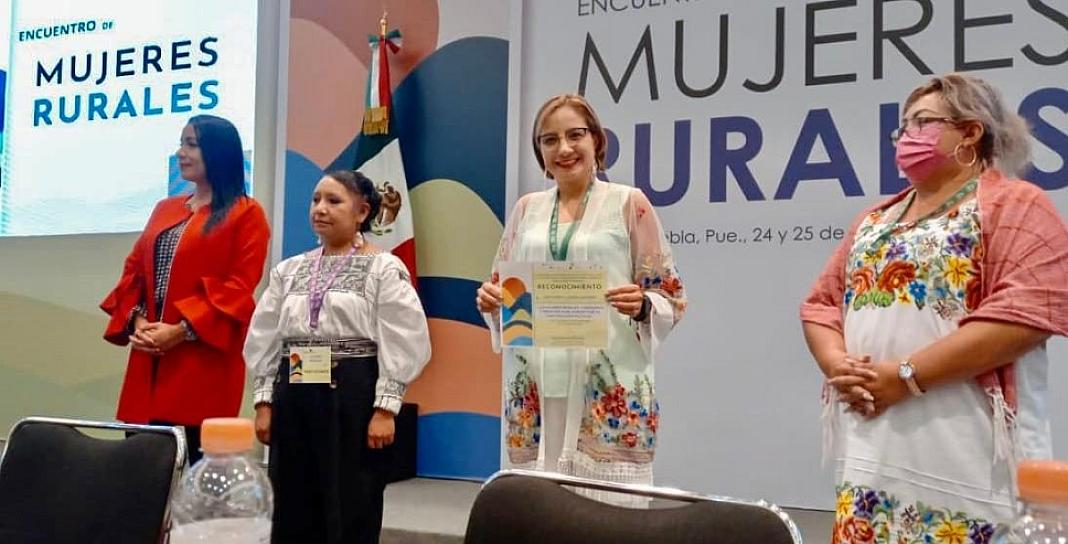 DESTACA ZACATECAS EN ENCUENTRO DE MUJERES RURALES DE PUEBLA