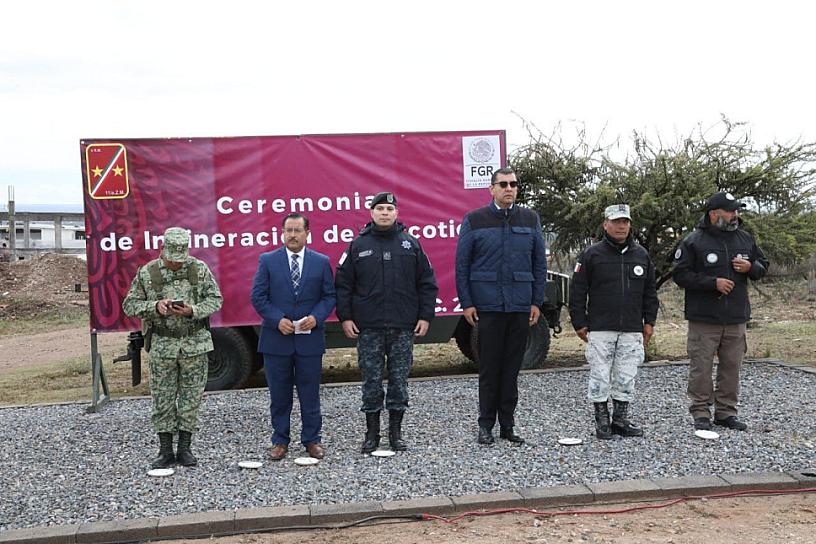 DESTRUYEN AUTORIDADES DE SEGURIDAD MÀS DE 437 KILOS DE NARCÓTICOS 
