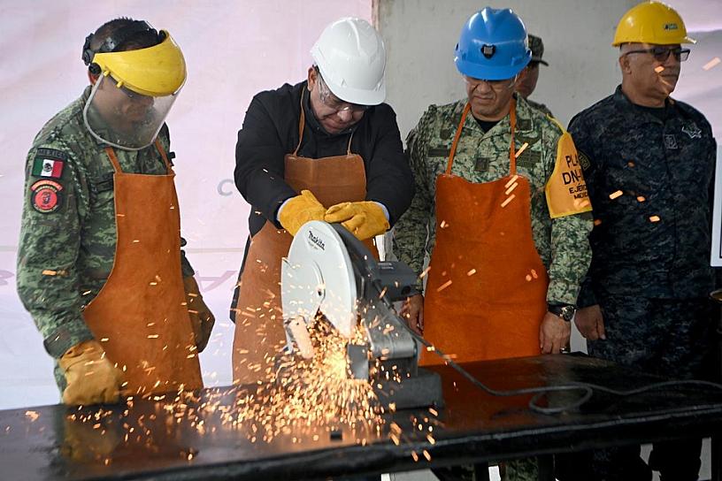 DESTRUYE SEDENA ARMAMENTO DECOMISADO 