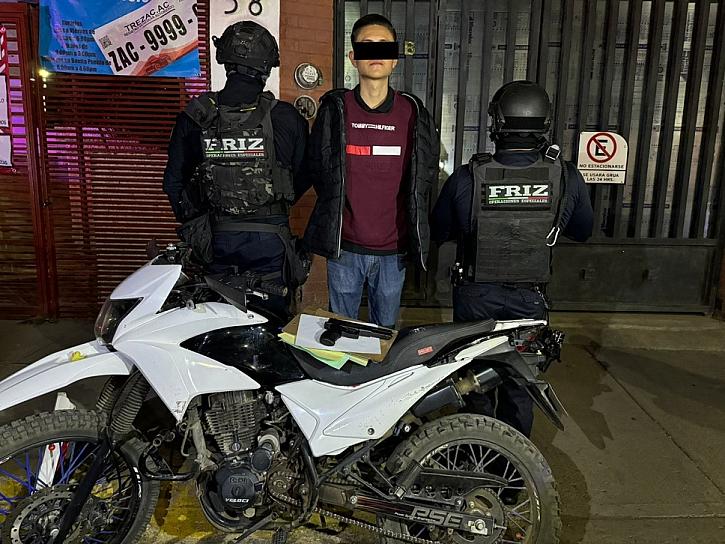 DETIENE FRIZ A UN HOMBRE POR ROBO