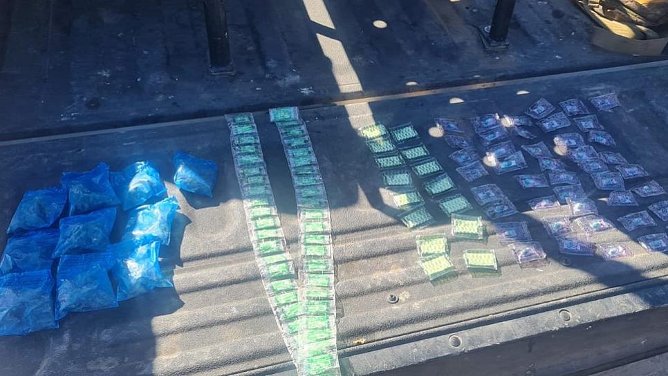 DETIENEN A 3 HOMBRES POR POSESIÓN DE DROGAS