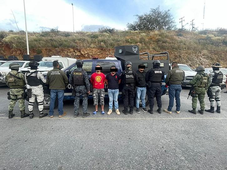 DETIENEN A 3 HOMICIDAS EN LA CAMPESINA