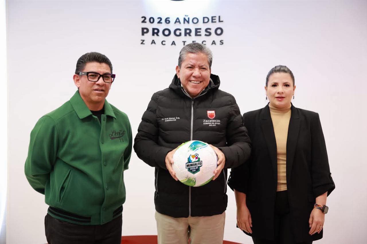 INVITA DAVID MONREAL A MUNDIALITO ESCOLAR 2026