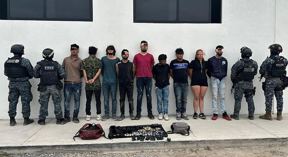 DETIENEN A 9 PERSONAS RELACIONADOS CON LOS HECHOS REGISTRADOS EN EL ESTADO 