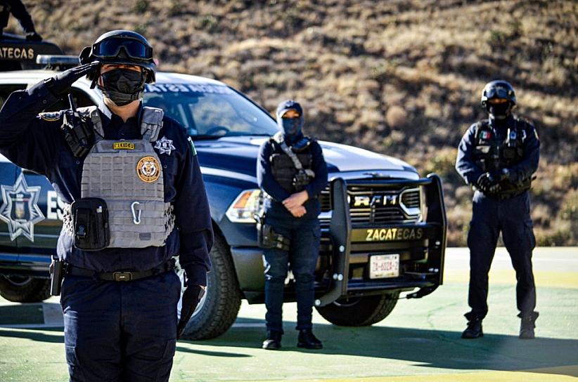  DETIENEN A CUATRO EN VILLANUEVA; PRESUNTAMENTE PORTABAN ARMAS Y DROGA 