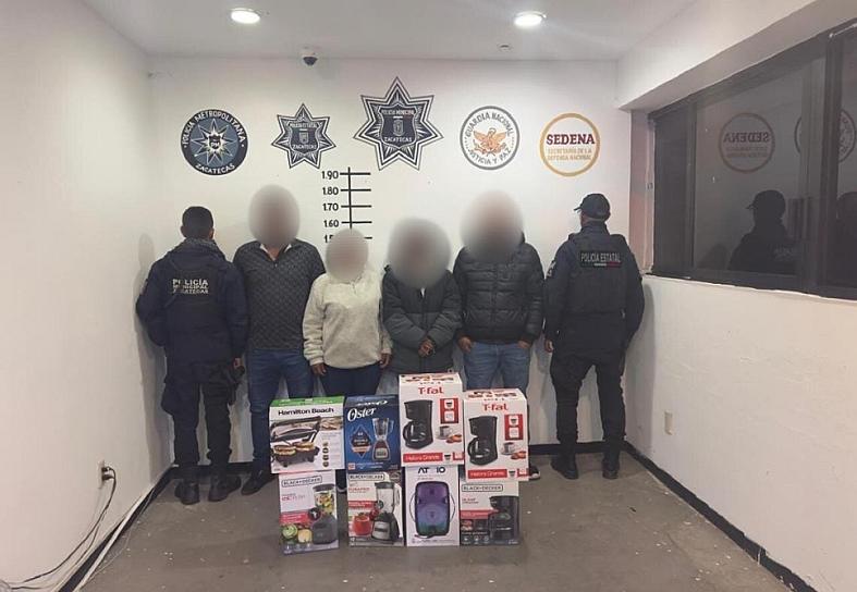 Detienen a cuatro personas que defraudaban con juegos de azar 