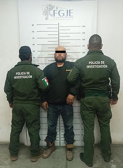 DETIENEN A GERARDO “N” POR HOMICIDIO CALIFICADO EN ZACATECAS