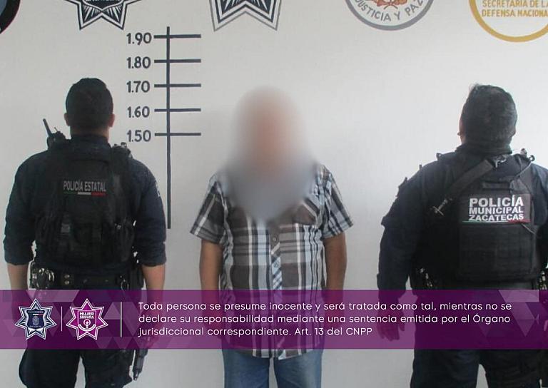 DETIENEN A HOMBRE DE 75 AÑOS LUEGO DE AGREDIR A SU MUJER