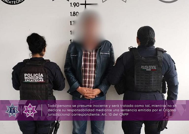 DETIENEN A HOMBRE EN LA COLONIA BUENAVISTA POR VIOLENCIA FAMILIAR