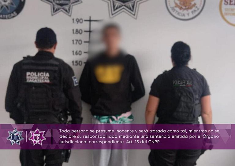 DETIENEN A HOMBRE POR AGREDIR A SU PROPIA MADRE