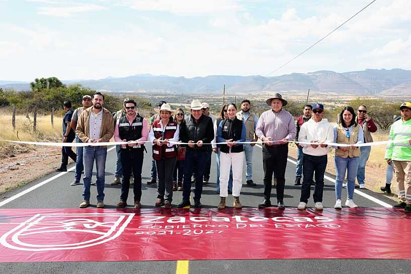 REHABILITAN CARRETERA VALPARAÍSO-SAN MATEO CON INVERSIÓN DE 25.6 MDP