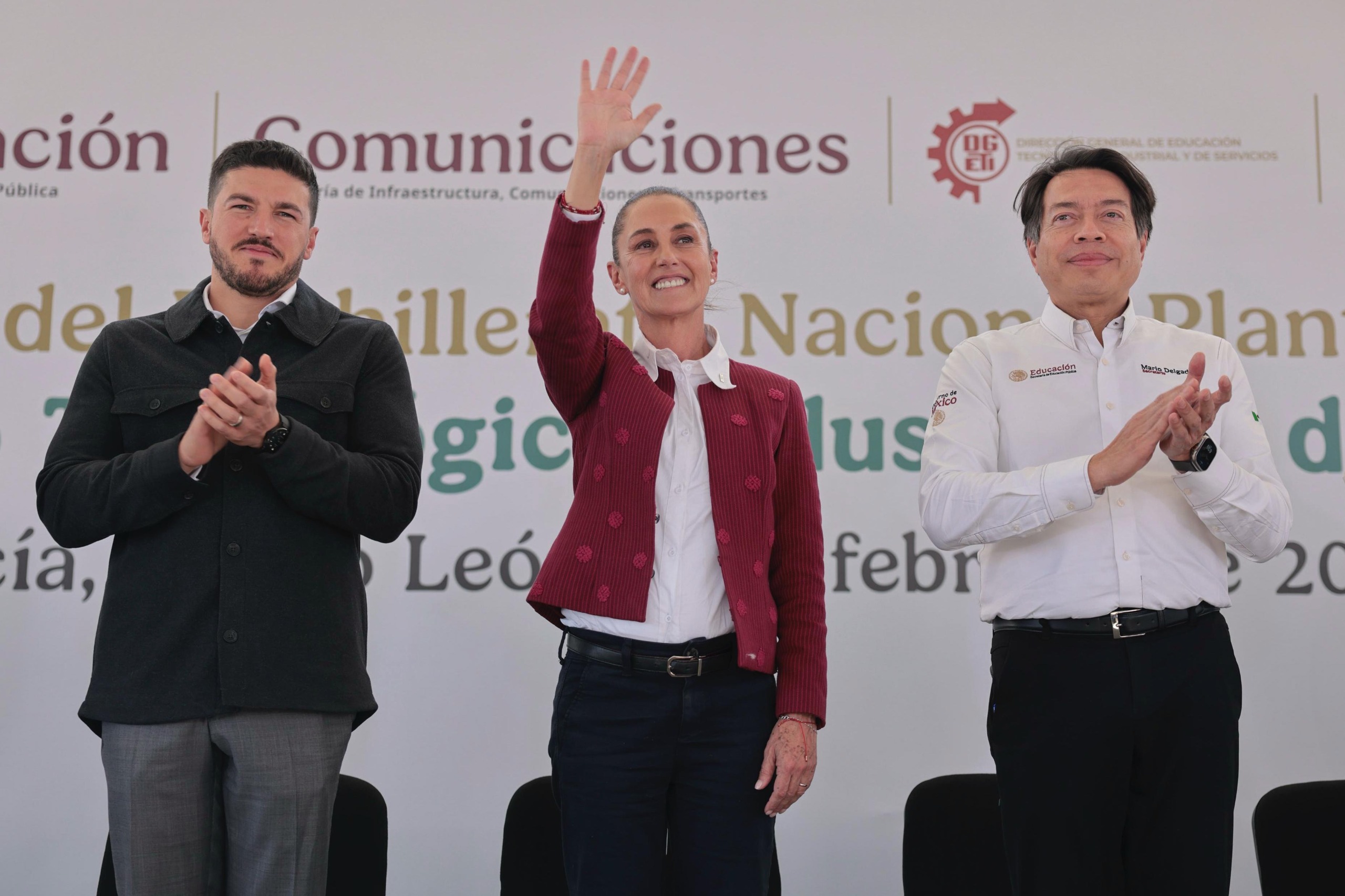 INAUGURA PRESIDENTA CLAUDIA SHEINBAUM BACHILLERATO TECNOLÓGICO EN GARCÍA Y ANUNCIA DOS MÁS PARA NUEVO LEÓN EN 2026