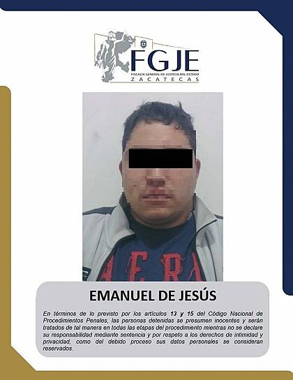  DETIENEN A PRESUNTO ASESINO DEL PERIODISTA FRESNILLENSE JUAN CARLOS MUÑIZ