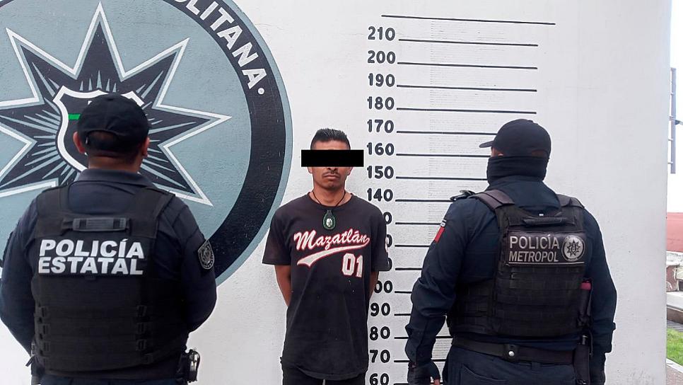 DETIENEN A UN HOMBRE POR VIOLENCIA FAMILIAR Y LESIONES 