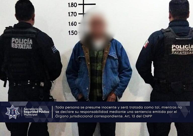 DETIENEN A UN HOMBRE DE 74 AÑOS POR EL DELITO DE LESIONES 