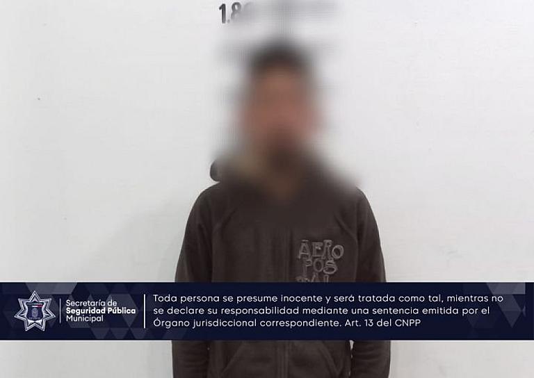 DETIENEN A UN HOMBRE EN LA CAPITAL POR VIOLENCIA FAMILIAR 