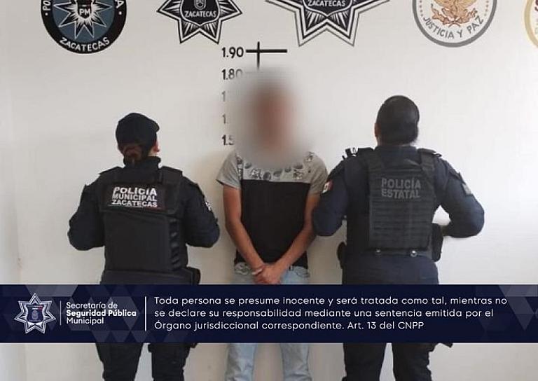 DETIENEN A  UN HOMBRE EN LA MINERA POR VIOLENCIA FAMILIAR 