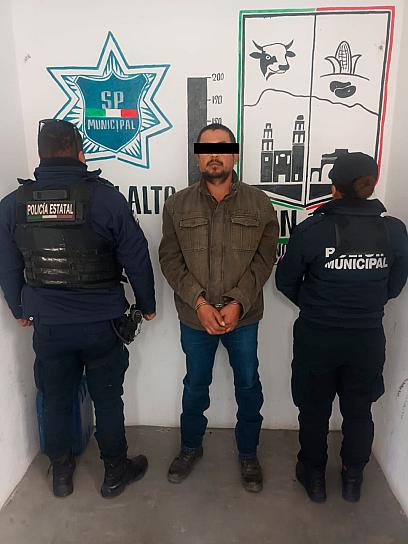 Detienen a un hombre en Sain Alto por el delito de robo