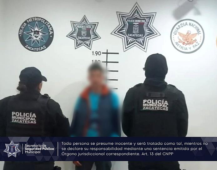 DETIENEN A UN HOMBRE POR ALLANAMIENTO DE MORADA 