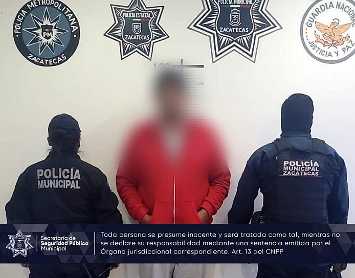 DETIENEN A UN HOMBRE POR EL DELITO DE LESIONES 
