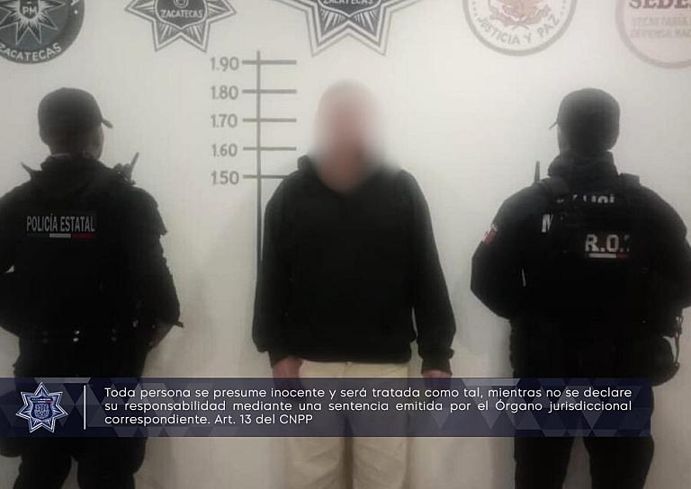 DETIENEN A UN HOMBRE POR VIOLAR MEDIDAS DE RESTRICCIÓN POR VIOLENCIA FAMILIAR 