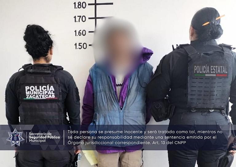DETIENEN A UN HOMBRE POR VIOLENTAR A SU PAREJA