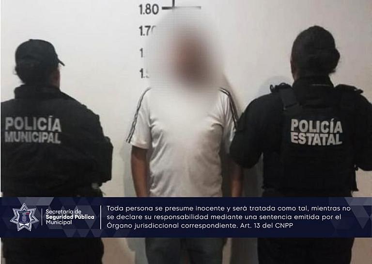 DETIENEN A UN HOMBRE QUE AGREDIÓ A SU PROPIO HIJO 