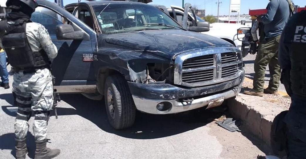 DETIENEN A UN HOMBRE TRAS PERSECUCIÓN EN FRESNILLO; LLEVABA PONCHALLANTAS