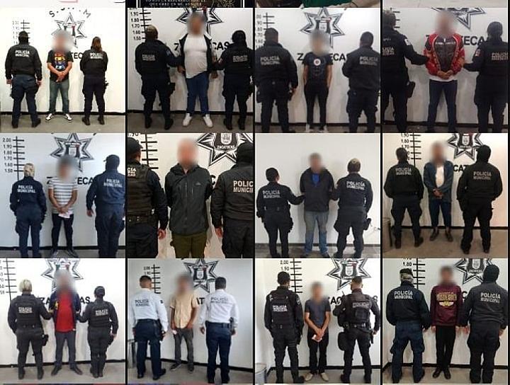 DETIENEN EN LA CAPITAL A 12 AGRESORES DE MUJERES 