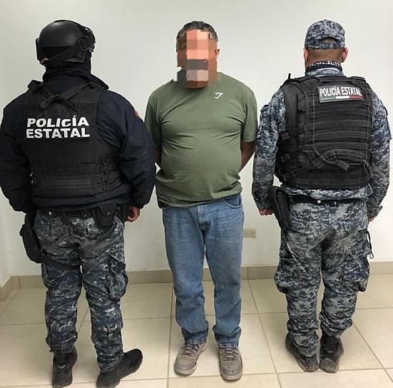DETIENE PEP A UN HOMBRE POR VIOLENCIA FAMILIAR Y PORTACIÓN DE ARMA 