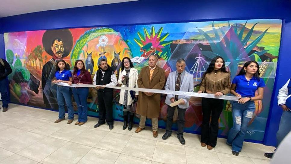 DEVELAN MURAL EN AGRONOMÍA POR 46 ANIVERSARIO 