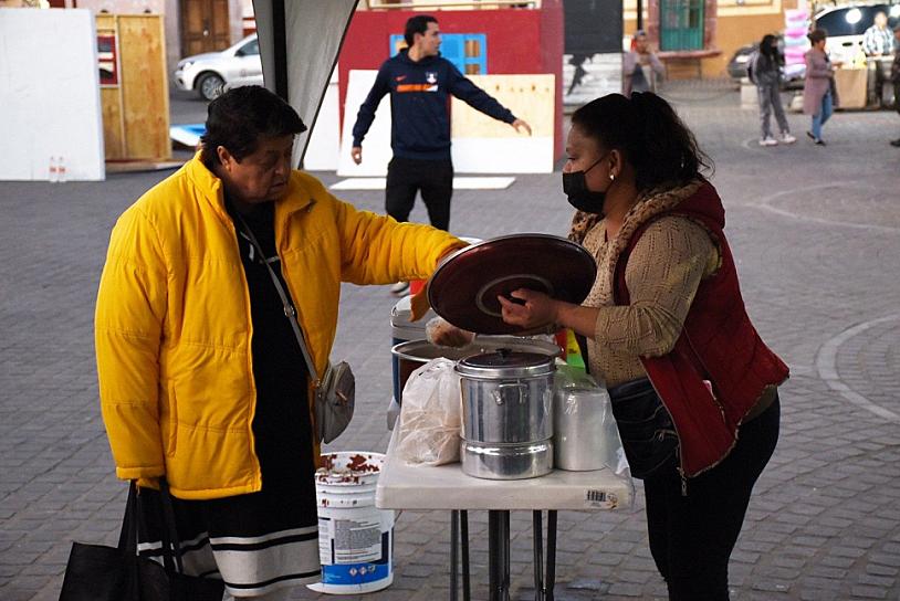 DISFRUTAN DE CORREDOR GASTRONÓMICO DE LA CANDELARIA
