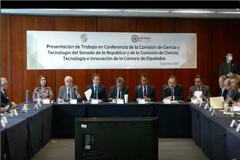   DIPUTADOS Y SENADORES VAN UNIDOS POR LEY DE CIENCIA Y TECNOLOGÍA