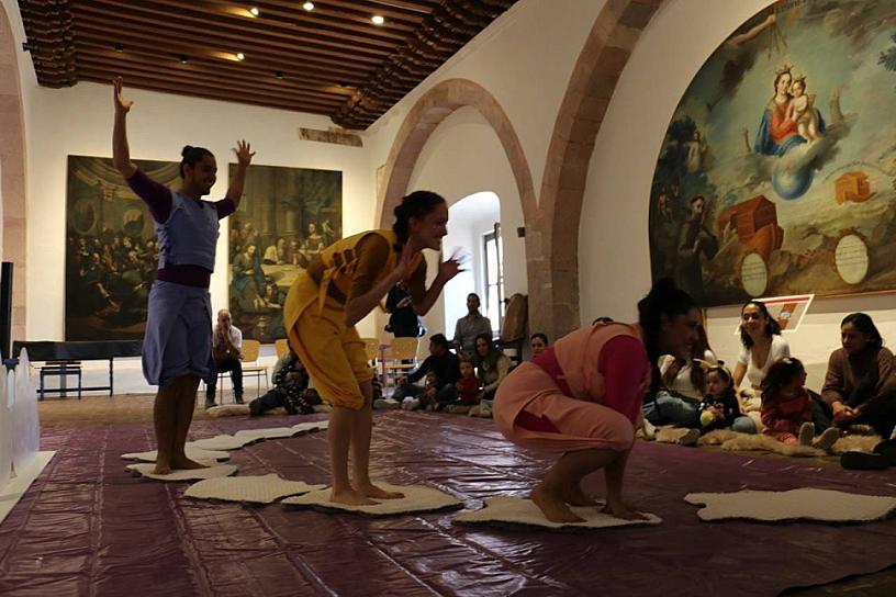 DISFRUTAN PEQUEÑINES LA EXPERIENCIA ESCÉNICA “CIELO” 