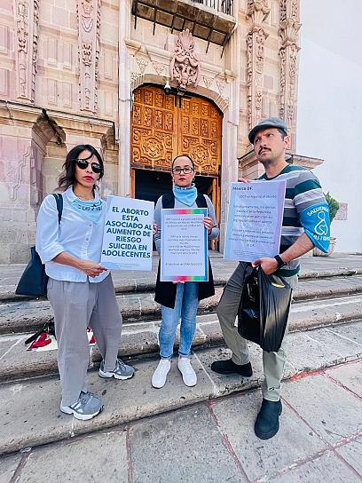 DISIENTE FRENTE PRO-VIDA DE LA MARCHA 28S