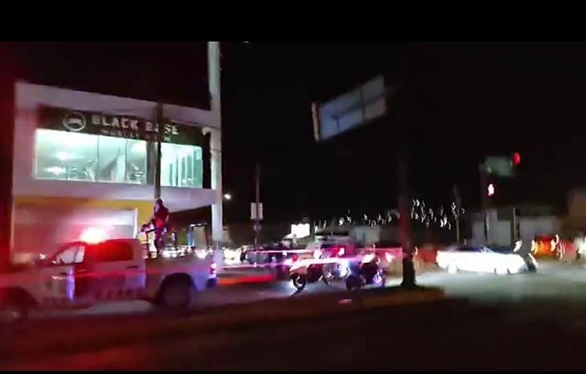 DISPARAN AL AIRE EN CAMINO A SAUCEDA