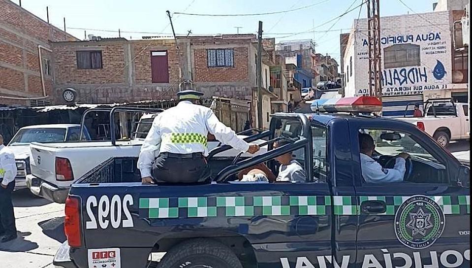 DISPAROS ENTRE HERMANOS PROVOCA MOVILIZACIÓN EN CENTRO DE GUADALUPE